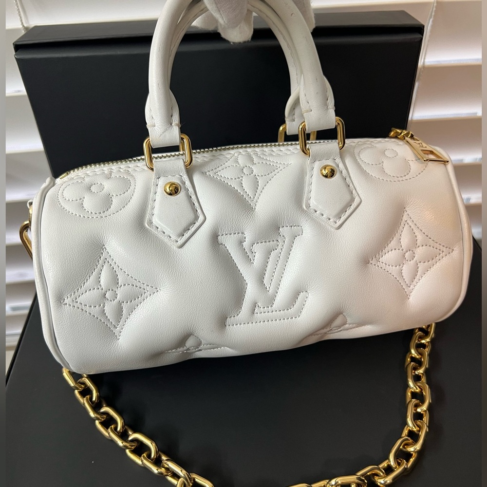 Louis Vuitton Papillon Bb Bubble Gram  Shoulder Bag 3Way Calfskin ❤️